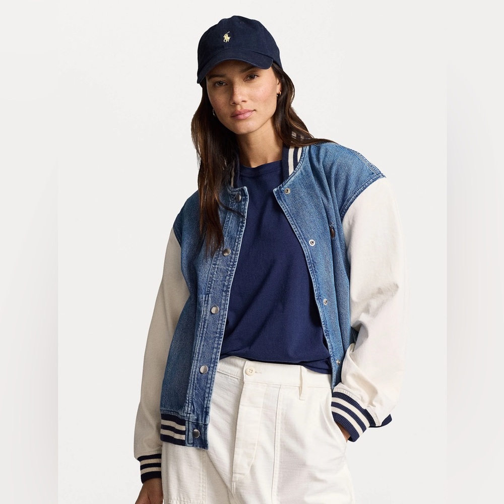 Polo by Ralph Lauren Denim and White Jacket Bomber - Picture 6 of 6